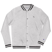 Load image into Gallery viewer, R/M Embroidered Champion Bomber Jacket - Oxford Grey