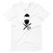 Load image into Gallery viewer, Beard & Crossblades Tee - White