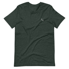 Load image into Gallery viewer, R/M Embroidered Badge Tee - Forrest Heather