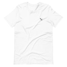 Load image into Gallery viewer, R/M Embroidered Badge Tee - White