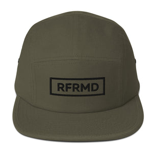 RFRMD Box Logo 5 Panel Cap - Olive