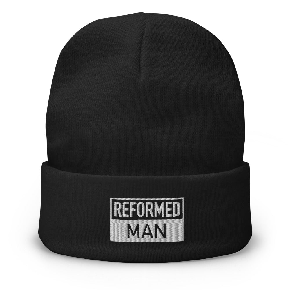 Reformed Man Box Beanie - Black