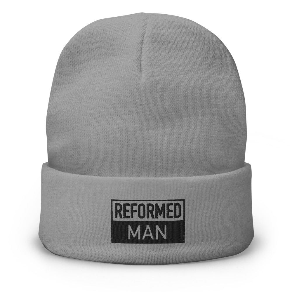 Reformed Man Box Beanie - Grey