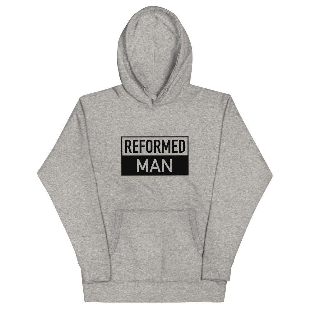 Reformed Man Box Hoodie - Carbon Grey
